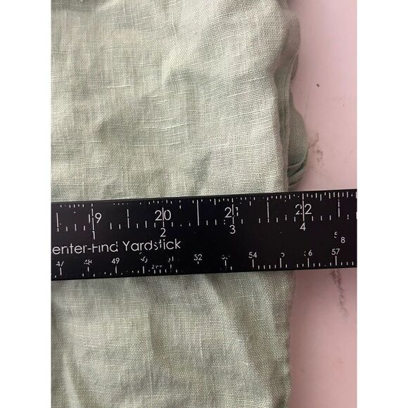 Terzo Millennio Italy 100% Linen Woman’s  Lagenlook High Low Top Shirt Size L - Picture 6 of 7